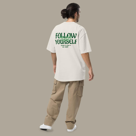 Follow Yourself Faded Bone T-Shirt