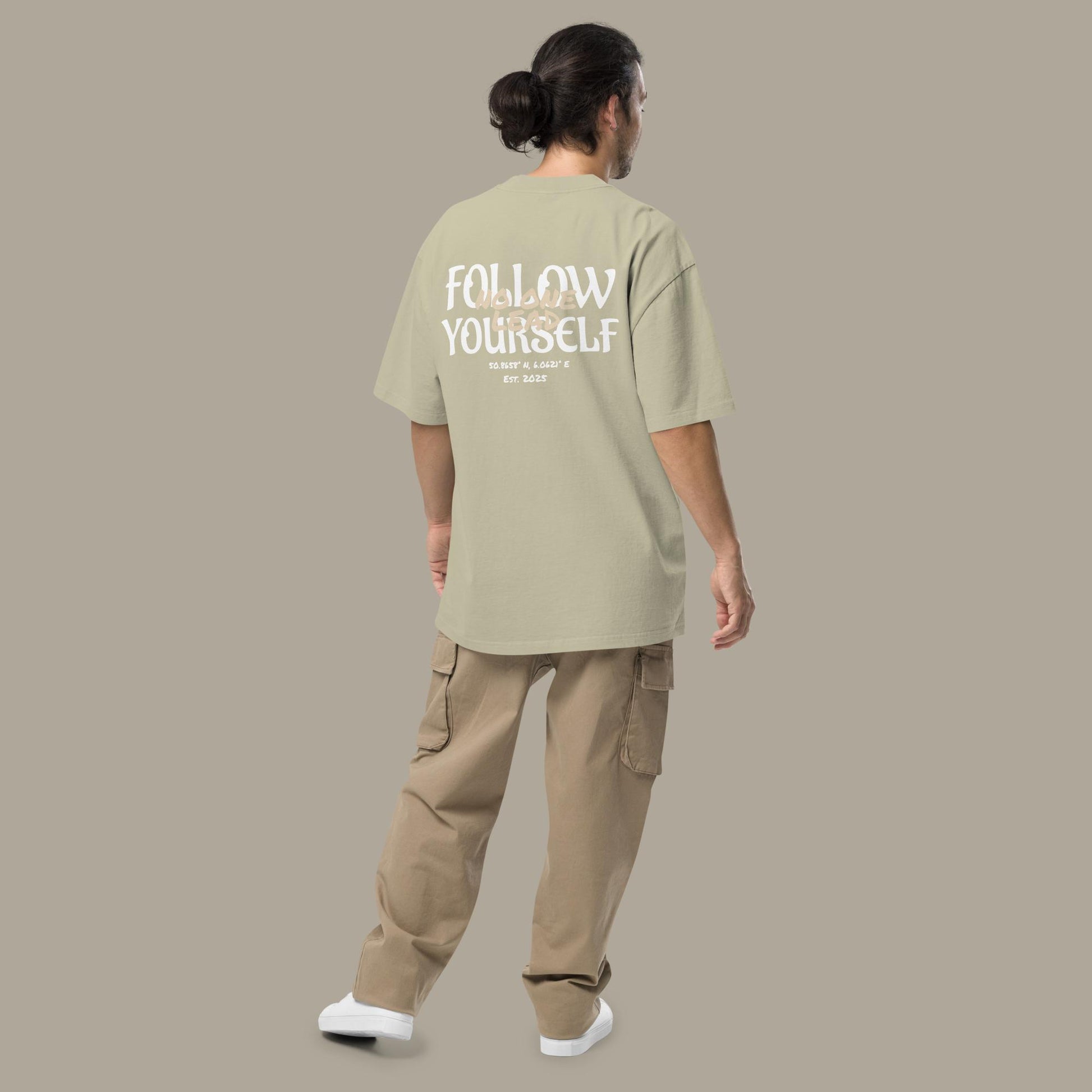 Follow Yourself Faded Eucalyptus T-Shirt