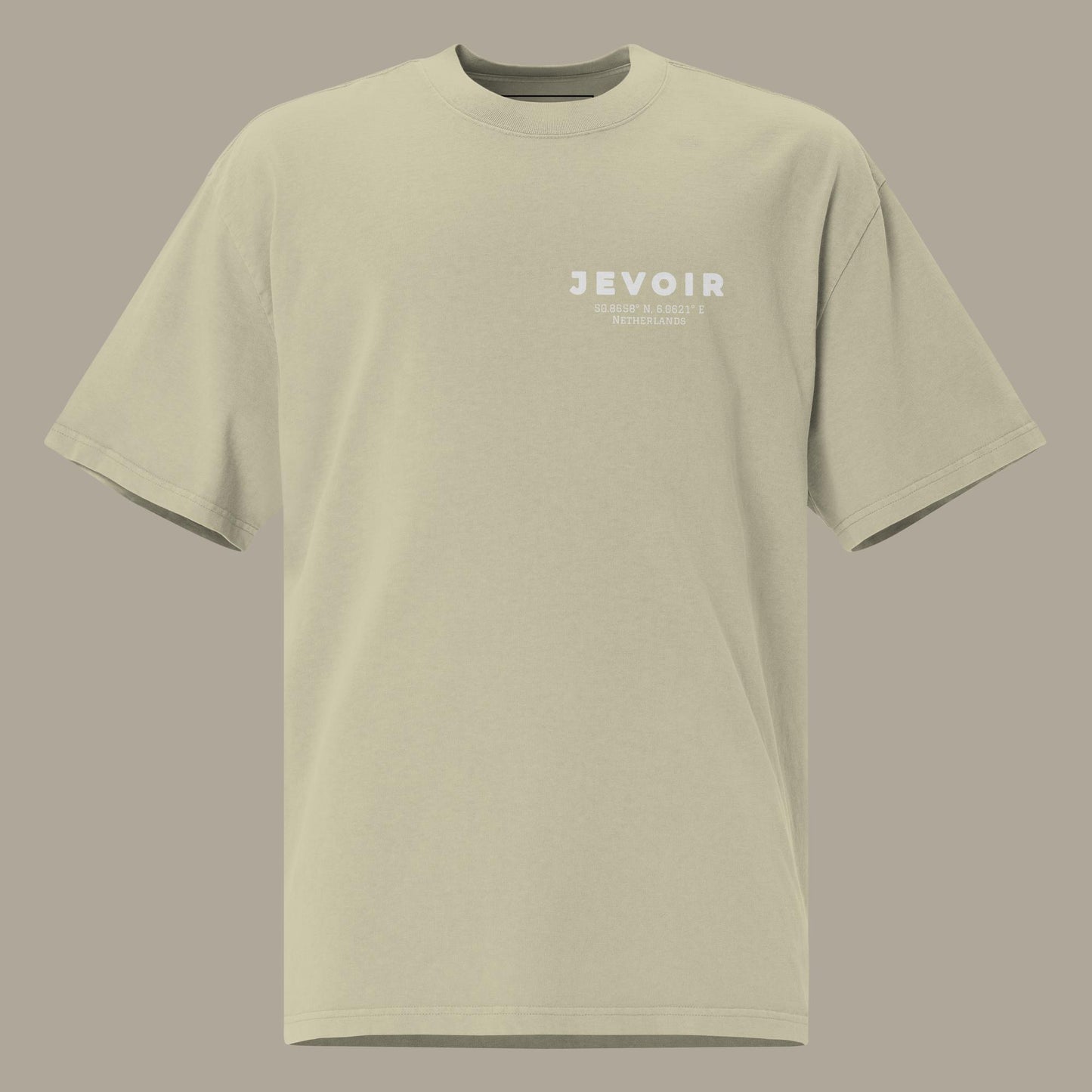 Jevoir T-shirt Faded Ecualyptus