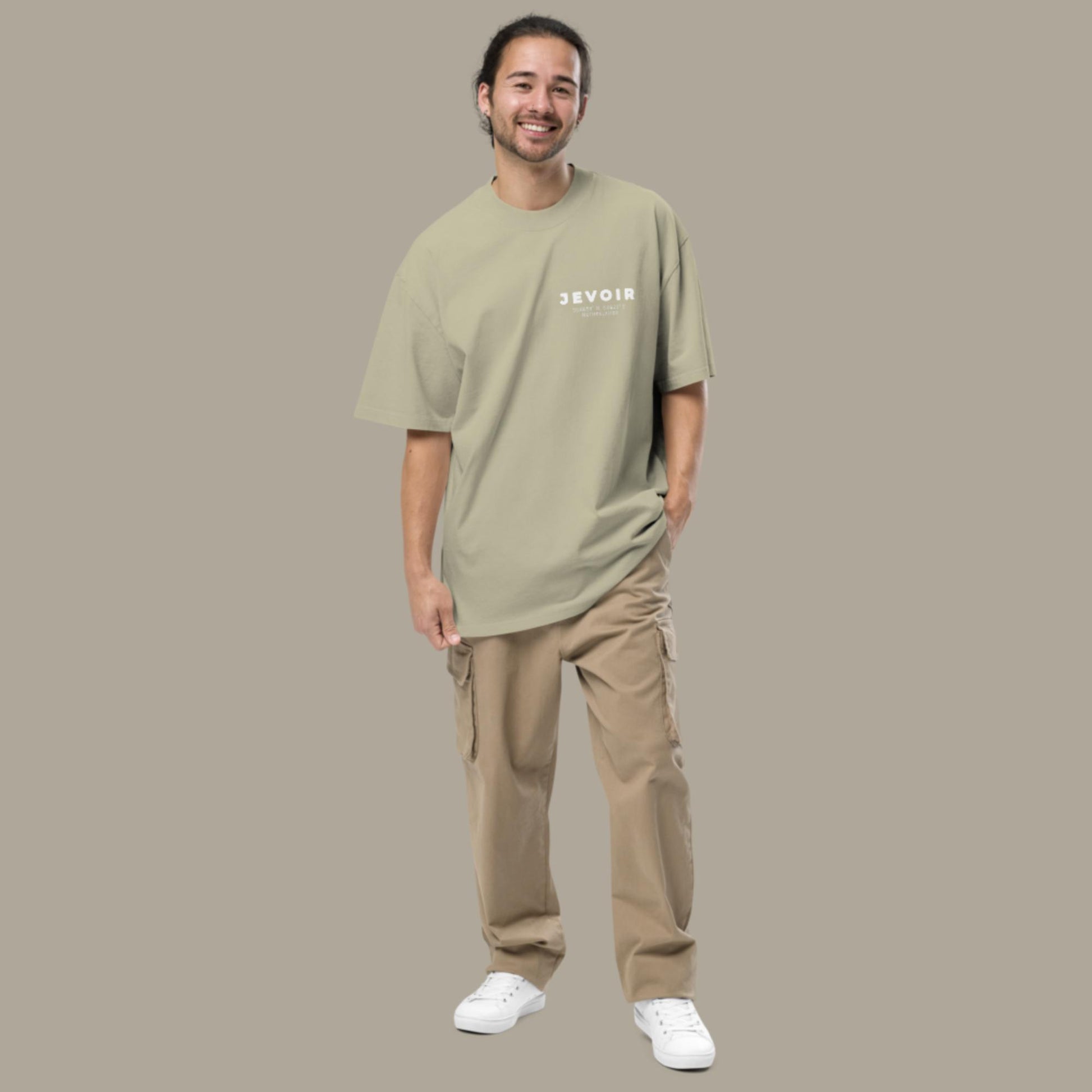 Jevoir T-shirt Faded Ecualyptus